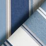 Outdoorstoff Canvas gemischte Streifen – indigo/elfenbein,  thumbnail number 4