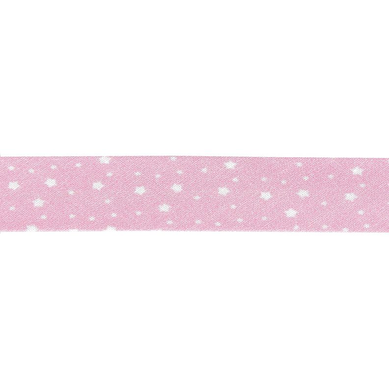 Schrägband Sterne Bio-Baumwolle [20 mm] – rosa,  image number 1