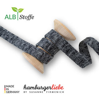 GOTS Bio Hoodieband CORD ME Melange [12 mm] | Albstoffe | Hamburger Liebe, 