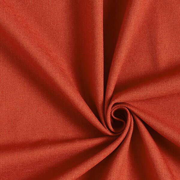 Viskose-Leinen-Mix Uni – terracotta | Reststück 50cm