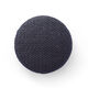 Bezogener Knopf, Leinen Medium 3 - navy,  thumbnail number 1