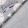 French Terry Sommersweat Baseball – silber/weiss,  thumbnail number 4