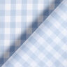 Baumwollstoff Vichykaro 1 cm – helljeansblau/weiss,  thumbnail number 4