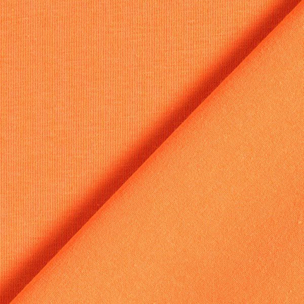 GOTS Baumwolljersey | Tula – orange | Reststück 50cm