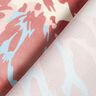 Kreppsatin abstrakte Blütenblätter – altrosa/creme,  thumbnail number 4