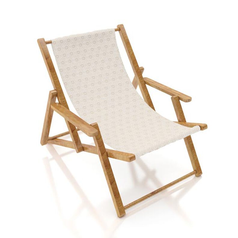 Outdoorstoff Jacquard Kreis-Ornamente – beige/wollweiss,  image number 8