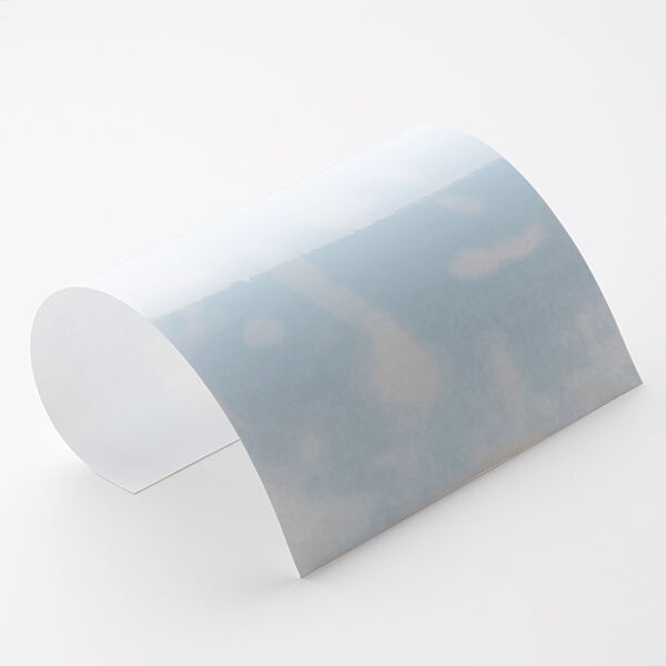 Vinylfolie Farbänderung bei Kälte Din A4 – transparent/blau