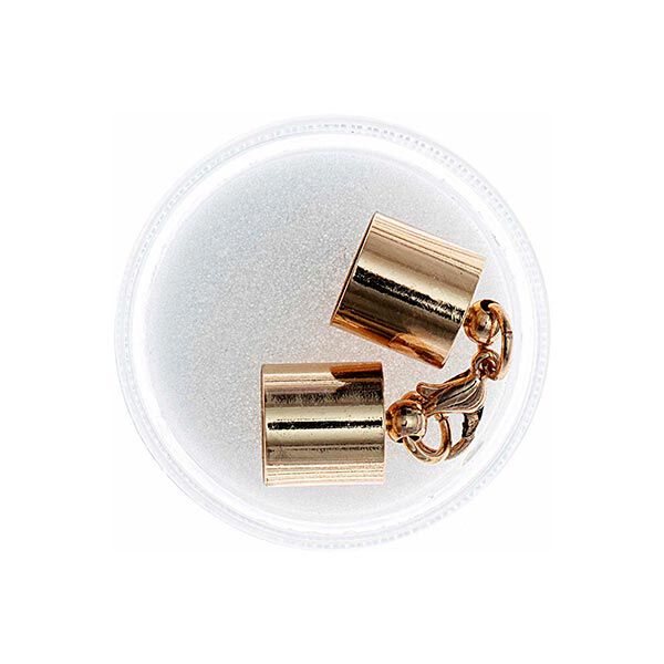 Karabiner mit Endkappen [11 mm], Jewellery Made by Me | Rico Design - gold