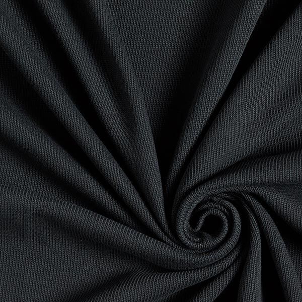 Baumwoll-Strickstoff – schwarz, image number 1