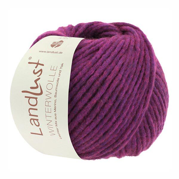 LANDLUST Winterwolle, 50g | Lana Grossa – intensiv pink, image number 1
