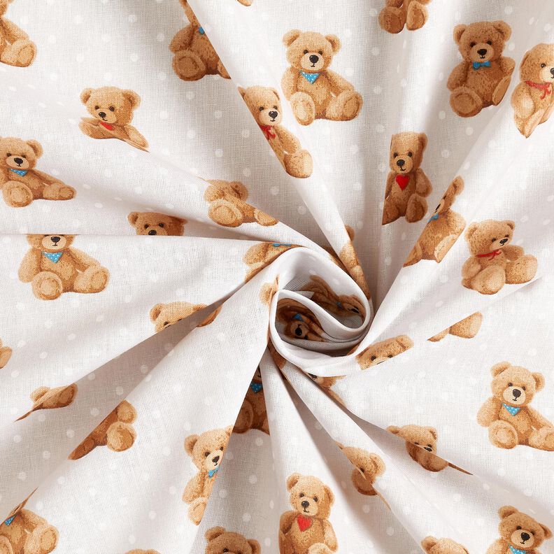 Baumwollpopeline Teddy – beige,  image number 3