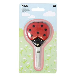 Kindermotivschere Marienkäfer – rot | Rico Design, 