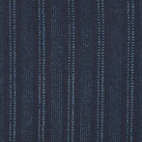 Jeansstoff Streifen & bunte Sprenkel &ndash; marineblau, 