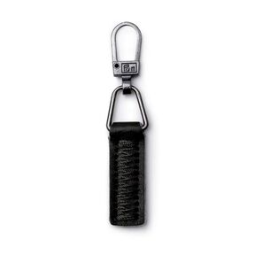 Fashion-Zipper Lederimitat [ 55 x 9 x 3 mm ] | Prym – schwarz, 