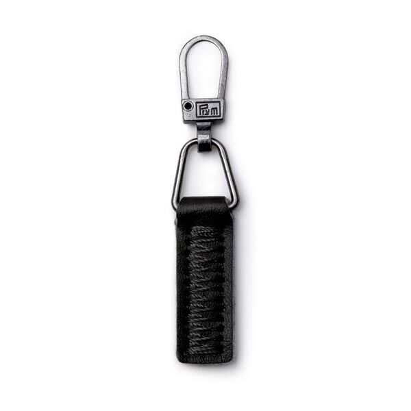 Fashion-Zipper Lederimitat [ 55 x 9 x 3 mm ] | Prym – schwarz,  image number 1