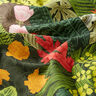 Outdoorstoff Canvas Exotische Pflanzen – dunkelgrün,  thumbnail number 2