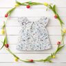 Baumwollpopeline Leben am Teich Digitaldruck – weiss/babyblau,  thumbnail number 7
