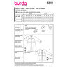 Plus-Size Kleid / Tunika | Burda 5841 | 46-60,  thumbnail number 9
