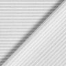 Jersey schmale Glitzerstreifen – weiss/silber metallic,  thumbnail number 5