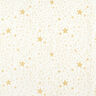 Dekostoff Jacquard Lurex Sternenmeer – hellbeige/gold,  thumbnail number 1