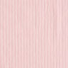 Blusenstoff Baumwoll-Mix breite Streifen – rosa/wollweiss,  thumbnail number 1