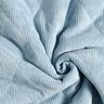 Steppstoff Cord mit Fellabseite Rauten – hellblau,  thumbnail number 4