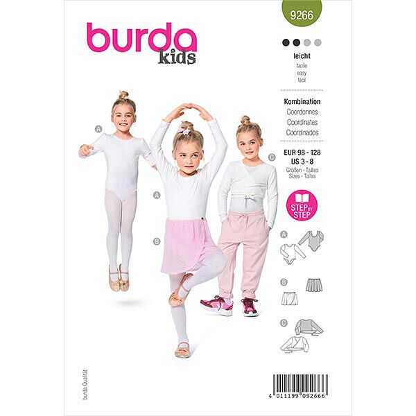 Rock / Body / Weste | Burda 9266 | 98-128, image number 1