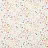 Musselin/ Doppel-Krinkel Gewebe bunte Blumenwiese Digitaldruck – wollweiss,  thumbnail number 1