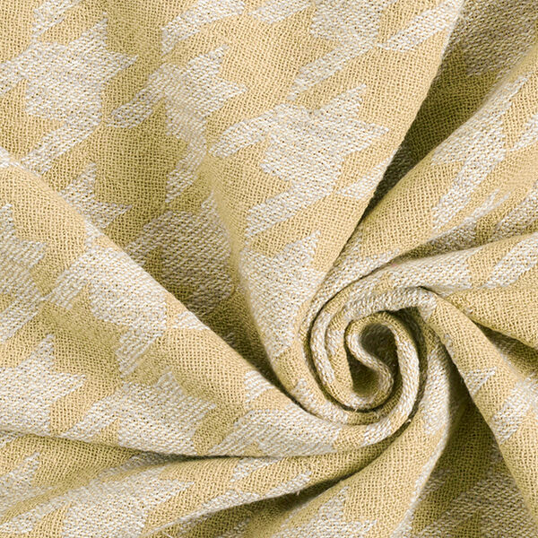 Doppelgewebe großer Hahnentritt – beige/nebelgrau, image number 3