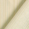 Baumwoll-Leinen-Mix Glitzerstreifen – beige,  thumbnail number 4