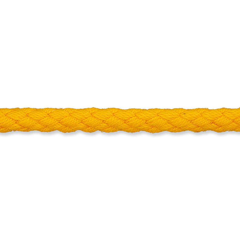 Baumwollkordel [Ø 5 mm] – sonnengelb,  image number 1