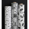 Dekostoff Jacquard Dorf in Linien-Kunst – schwarz/weiss,  thumbnail number 5