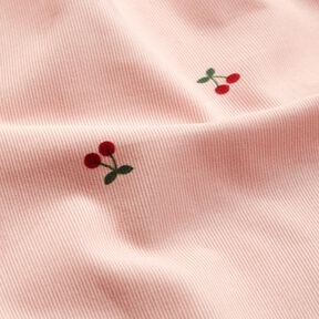 Babycord Kirschen &ndash; hellrosa, 