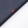 Baumwolljersey Jeans-Look Herzen Digitaldruck – blaugrau/feuerrot,  thumbnail number 4