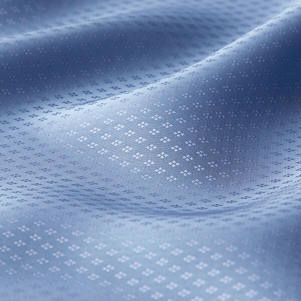 Futterstoff Minirauten – hellblau | Reststück 100cm