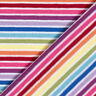 Baumwolljersey Regenbogenringel – weiss/Farbmix,  thumbnail number 4