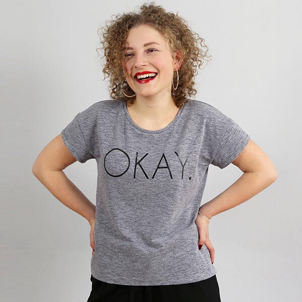 FRAU TINA Lässiges Basicshirt mit kurzen Ärmeln | Studio Schnittreif | XS-XXL