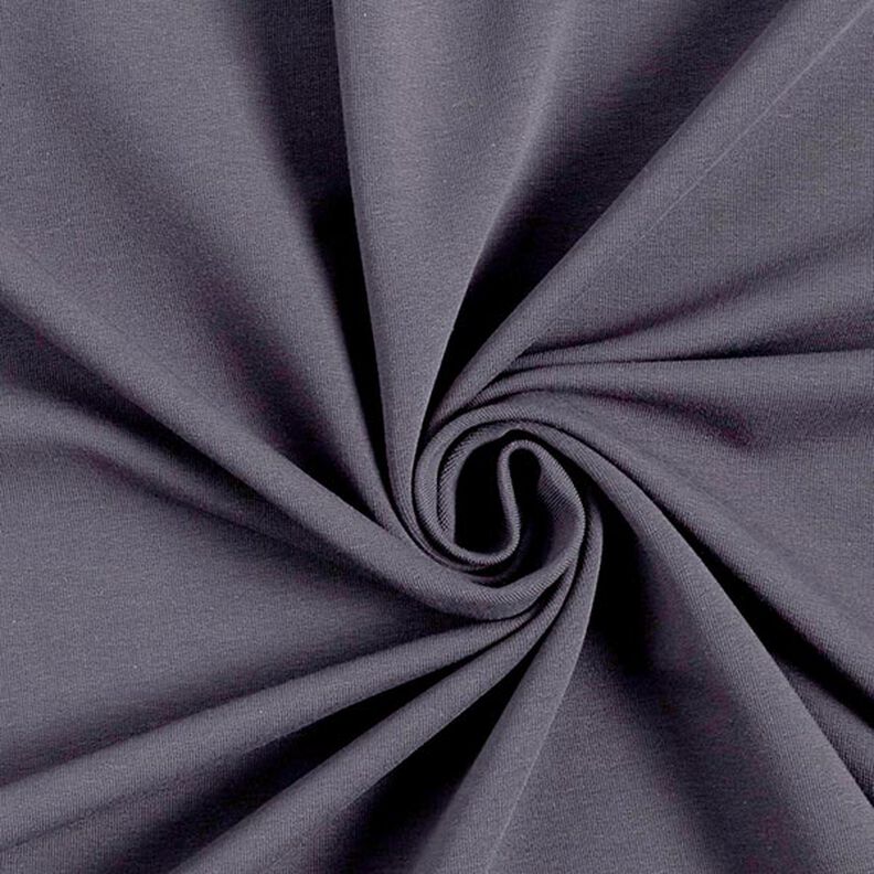 Leichter French Terry Uni – schwarzblau,  image number 1