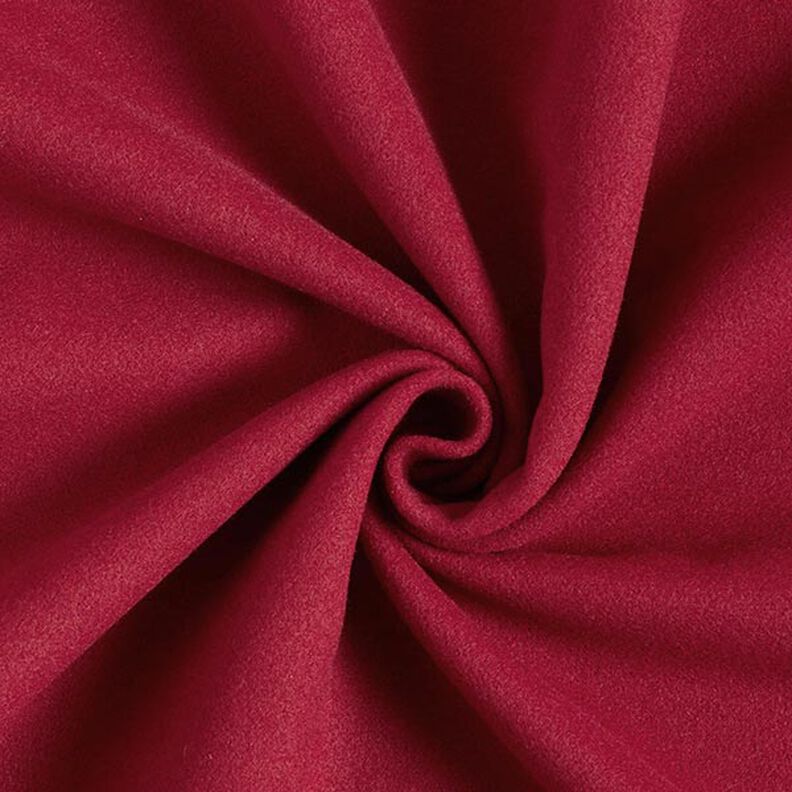 Mantelstoff recyceltes Polyester – bordeauxrot,  image number 1