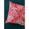 Dekostoff Halbpanama Kelim Teppich – karminrot,  thumbnail number 5