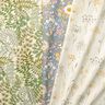 Dekostoff Halbpanama Trockenblumen – hellbeige,  thumbnail number 5