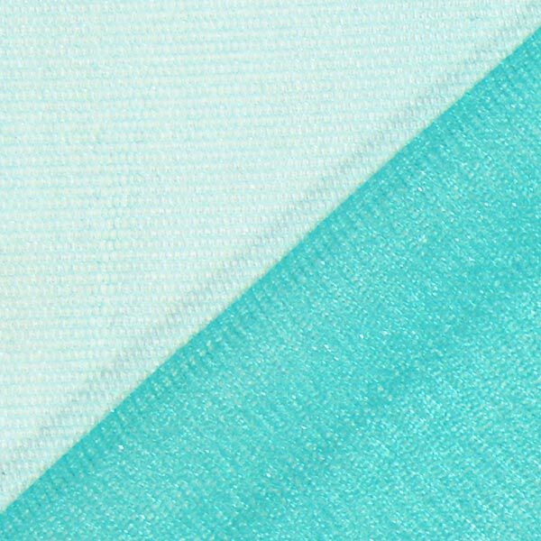 Schimmer-Tüll – türkis | Reststück 100cm