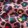 Sweatshirt angeraut buntes Leomuster – rosa,  thumbnail number 2