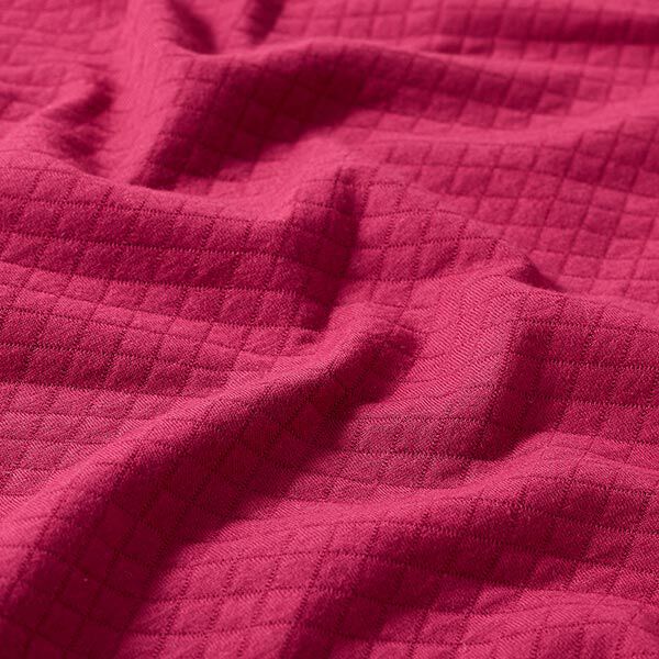 Stepp Jersey – himbeerrot | Reststück 100cm