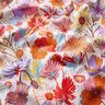 Dekostoff Panama farbenfrohe Blumen – creme/lavendel,  thumbnail number 2