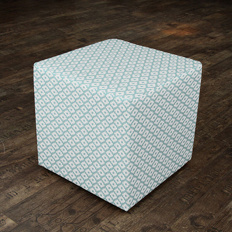 Outdoorstoff Jacquard Rauten – mint,  image number 8