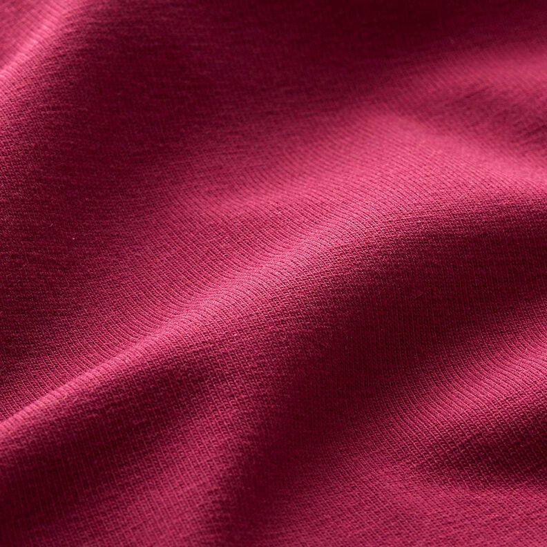 Baumwolljersey Medium Uni – purpur, image number 2