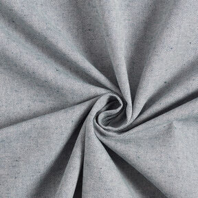 Dekostoff Halbpanama Buntgewebe – indigo/natur, 