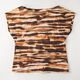 Viskosejersey Tie Dye Print – beige/braun,  thumbnail number 5