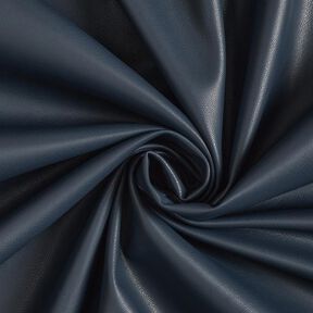 Kunstleder mit Velours Abseite  – nachtblau, 